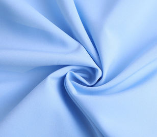 Çin Astar için Mavi 4 Yollu Streç İplik Boyalı Kumaş 95 Polyester 5 Spandex Kumaş Tedarikçi
