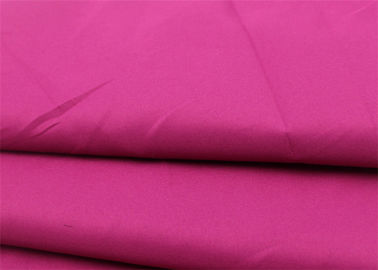 Çin Pembe Polyester Viskon Elastan Kumaş, Dayanıklı Turuncu Polyester Likra Kumaş Tedarikçi