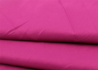 Çin Pembe Polyester Viskon Elastan Kumaş, Dayanıklı Turuncu Polyester Likra Kumaş Tedarikçi