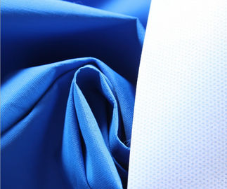 Çin Mavi 196T Polyester Taslan Kumaş 75 * 160D, Yumuşak Rayon Spandex Örgü Kumaş Tedarikçi