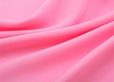 Pembe Polyester Viskon Elastan Kumaş, Dayanıklı Turuncu Polyester Likra Kumaş Tedarikçi